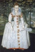 Robert Peake the Elder Elizabeth Queen of Bohemia oil painting